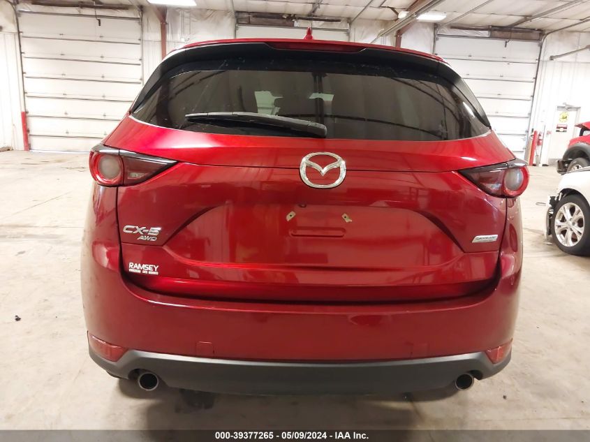 2018 Mazda Cx-5 Touring VIN: JM3KFBCM2J0456012 Lot: 39377265