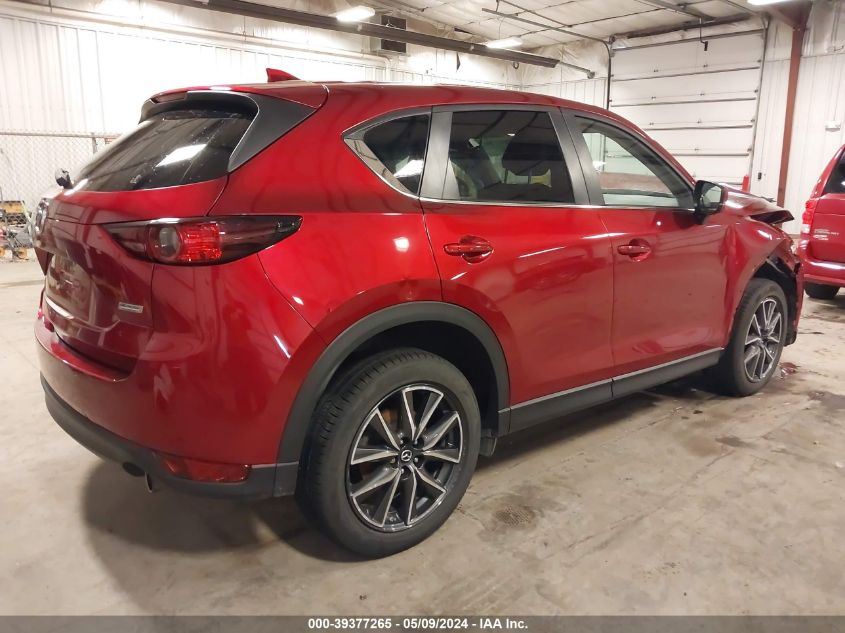 2018 Mazda Cx-5 Touring VIN: JM3KFBCM2J0456012 Lot: 39377265