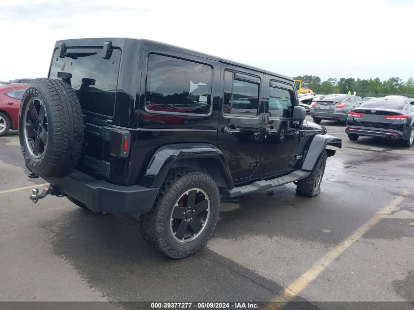 2012 Jeep Wrangler Unlimited Sahara VIN: 1C4BJWEG3CL260524 Lot: 39377277