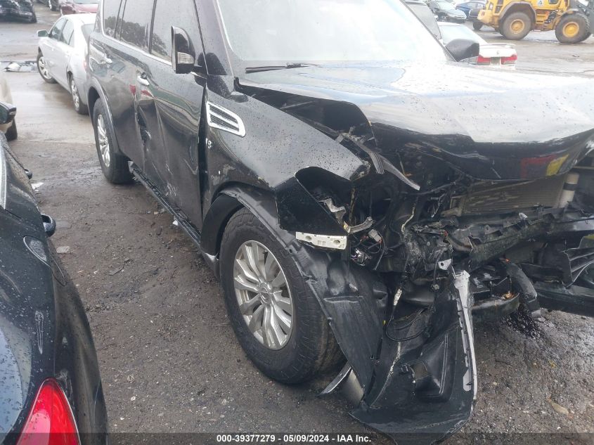 2019 Nissan Armada Sv VIN: JN8AY2ND3K9087111 Lot: 39377279