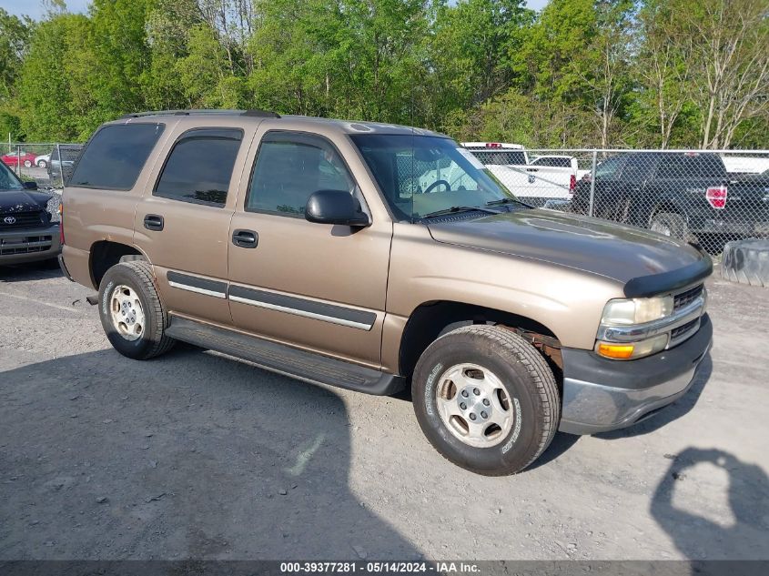 2004 Chevrolet Tahoe Ls VIN: 1GNEC13V54J301803 Lot: 39377281