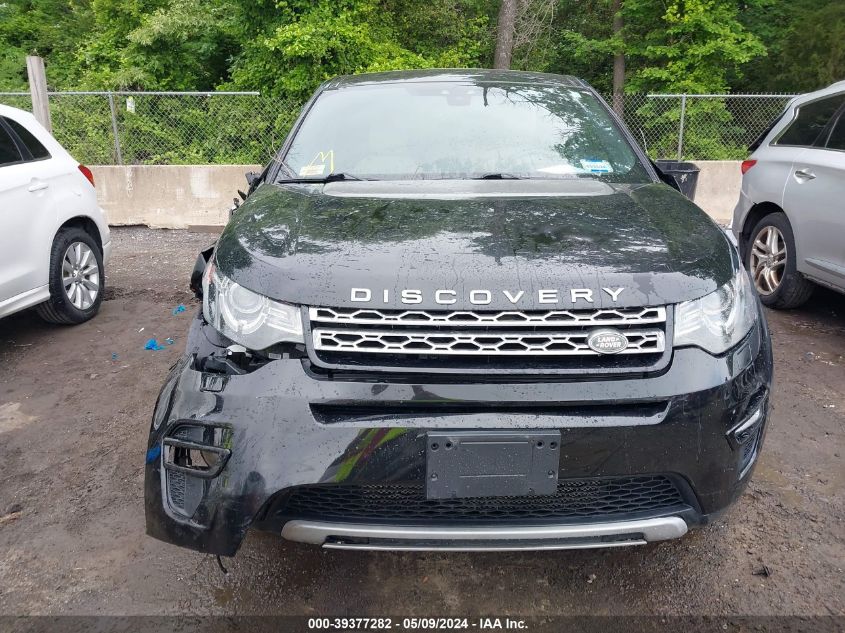 2016 Land Rover Discovery Sport Hse VIN: SALCR2BG6GH574941 Lot: 39377282