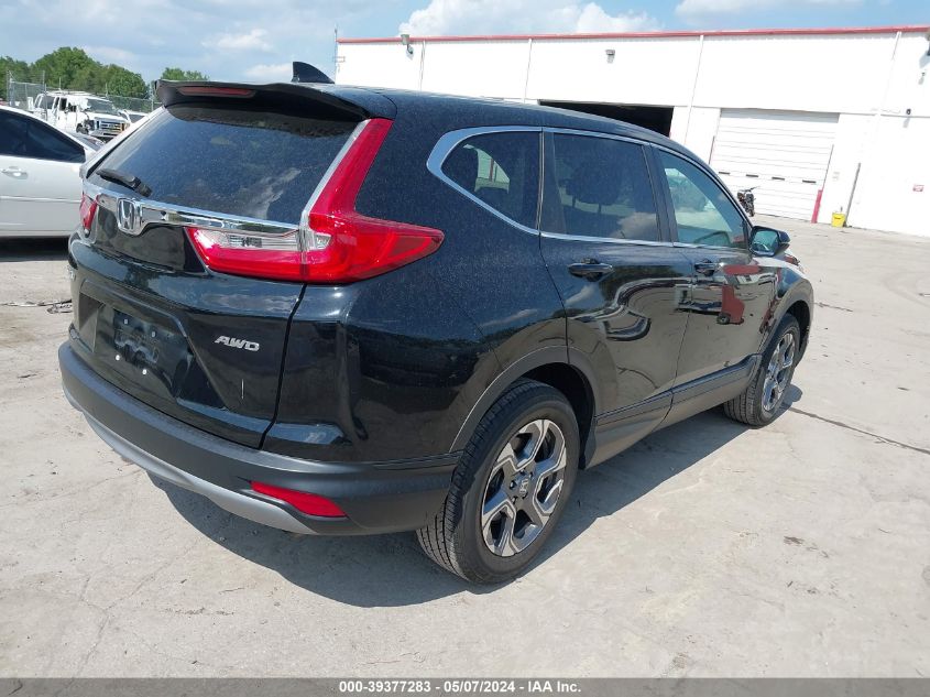 2019 Honda Cr-V Ex-L VIN: 5J6RW2H8XKL033515 Lot: 39377283