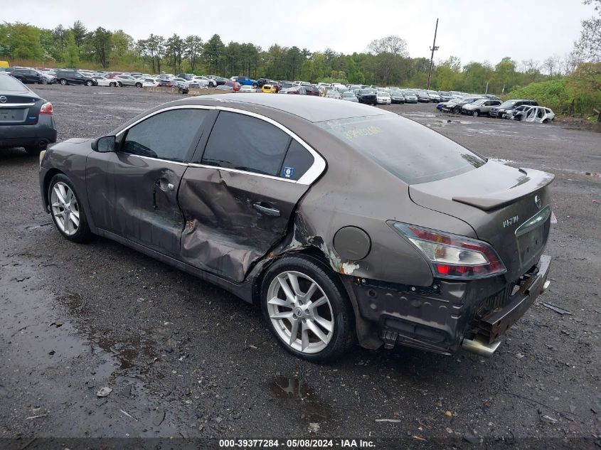 2013 Nissan Maxima 3.5 S VIN: 1N4AA5AP4DC801311 Lot: 39377284