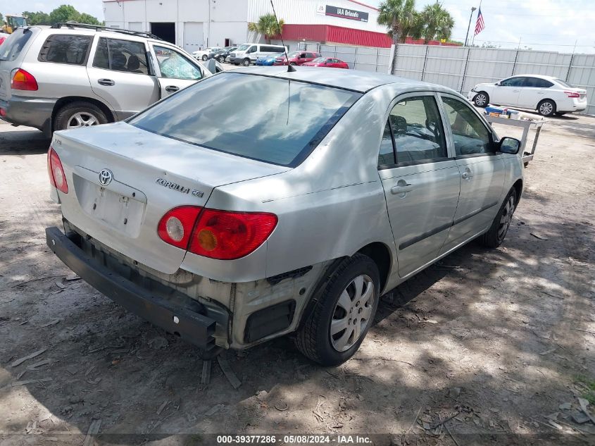 2003 Toyota Corolla Ce VIN: JTDBR32E830040579 Lot: 39377286