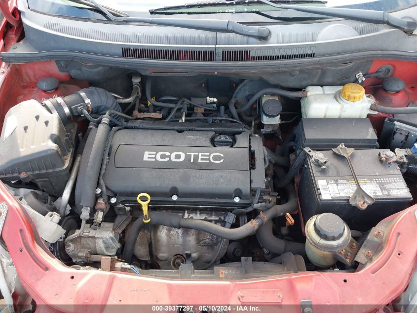 2010 Chevrolet Aveo Lt VIN: KL1TD6DE7AB126458 Lot: 39377297