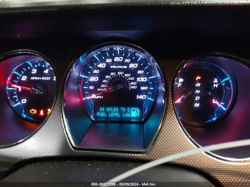 2011 Ford Taurus Sel VIN: 1FAHP2HW1BG179829 Lot: 39377298