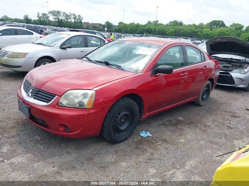 2008 Mitsubishi Galant Es VIN: 4A3AB36F38E009282 Lot: 39377304