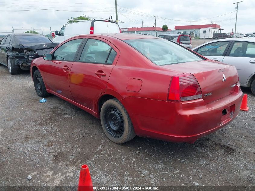 2008 Mitsubishi Galant Es VIN: 4A3AB36F38E009282 Lot: 39377304