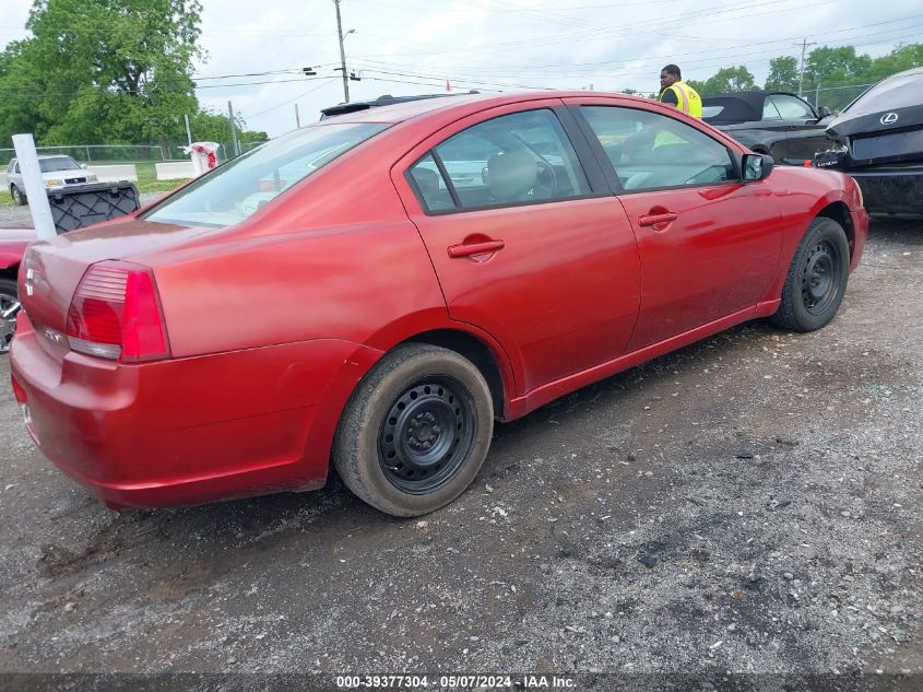 2008 Mitsubishi Galant Es VIN: 4A3AB36F38E009282 Lot: 39377304