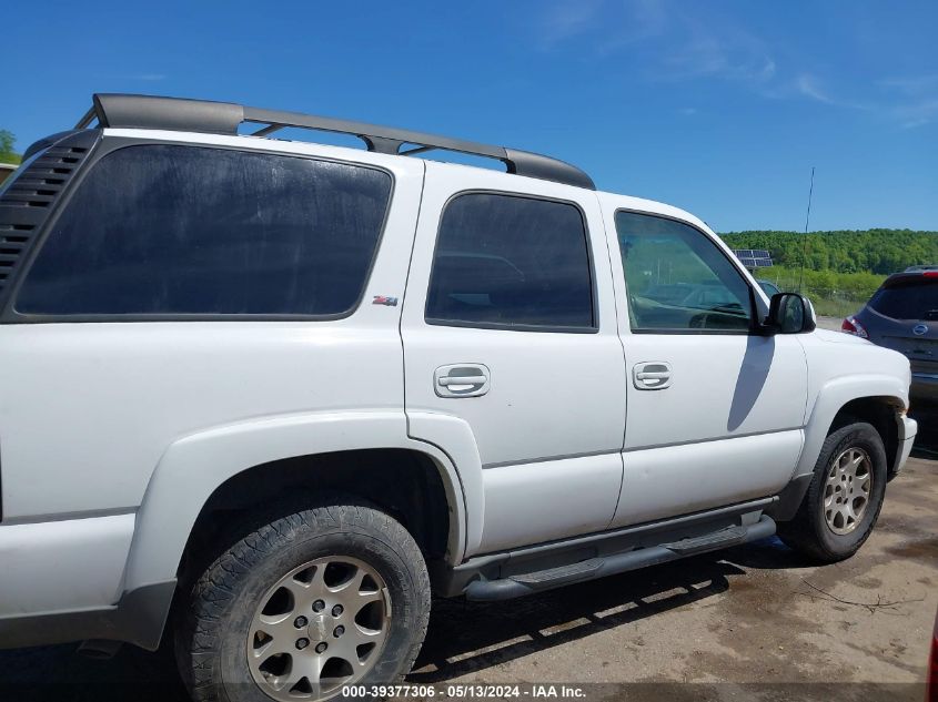 2006 Chevrolet Tahoe Z71 VIN: 1GNEK13Z86R125369 Lot: 39377306