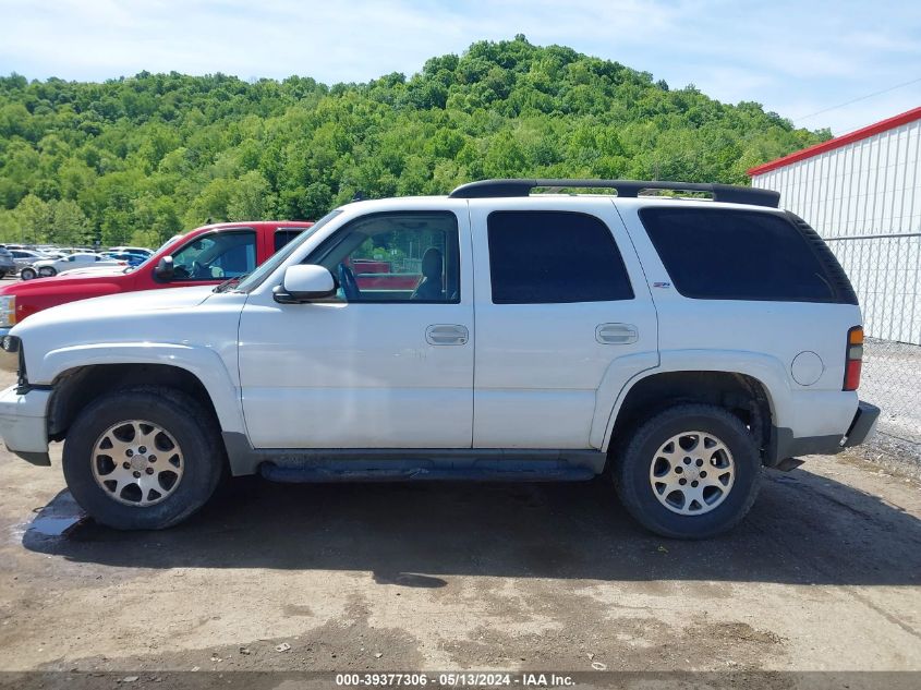 2006 Chevrolet Tahoe Z71 VIN: 1GNEK13Z86R125369 Lot: 39377306