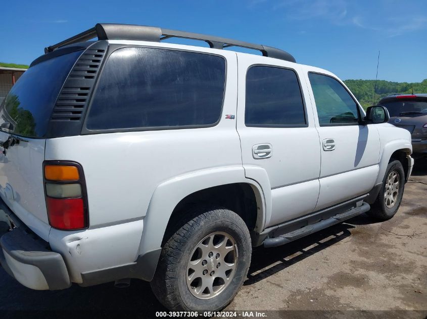 2006 Chevrolet Tahoe Z71 VIN: 1GNEK13Z86R125369 Lot: 39377306