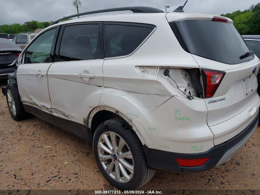 2019 Ford Escape Sel VIN: 1FMCU9HDXKUB54476 Lot: 39377313