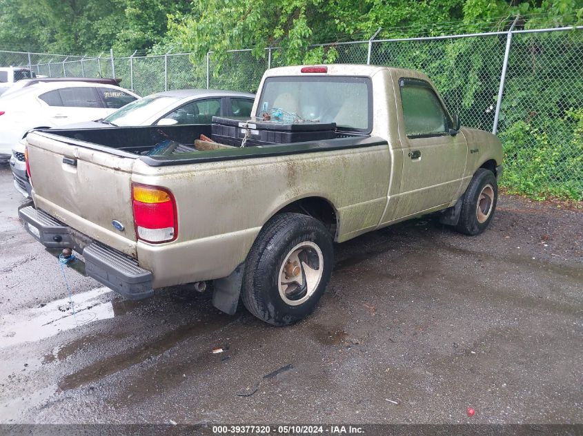 1999 Ford Ranger Xl/Xlt VIN: 1FTYR10C9XTA96728 Lot: 39377320