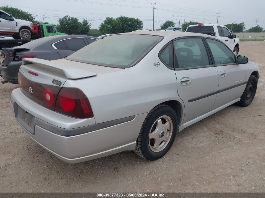 2002 Chevrolet Impala Ls VIN: 2G1WH55K129198180 Lot: 39377323