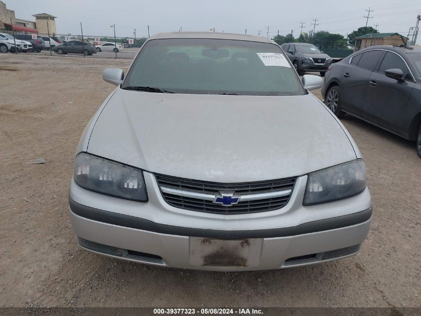 2002 Chevrolet Impala Ls VIN: 2G1WH55K129198180 Lot: 39377323