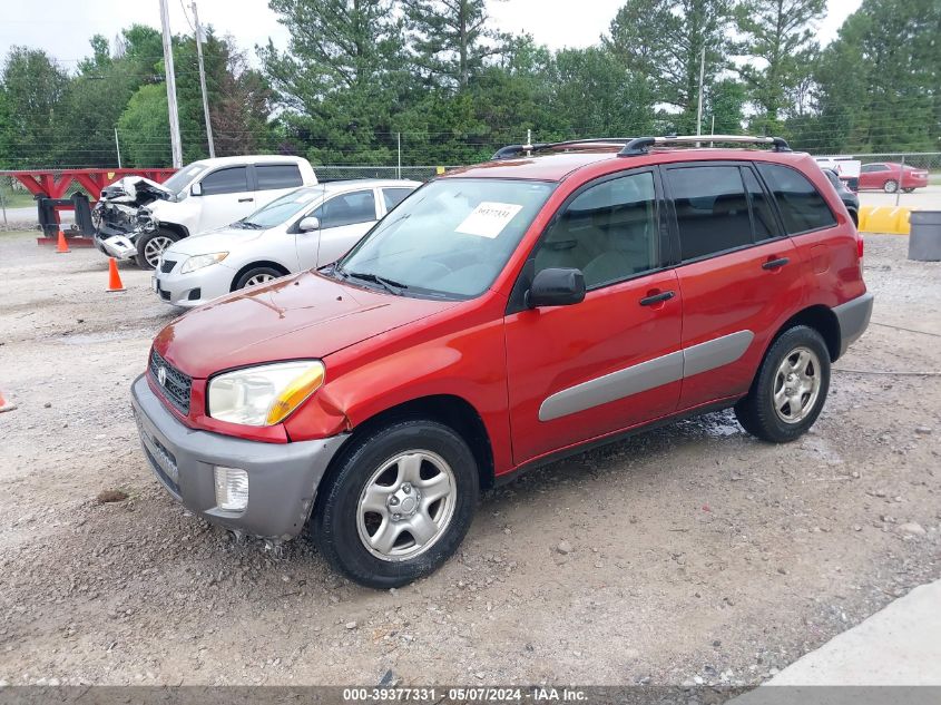 2003 Toyota Rav4 VIN: JTEGH20V830118246 Lot: 39377331