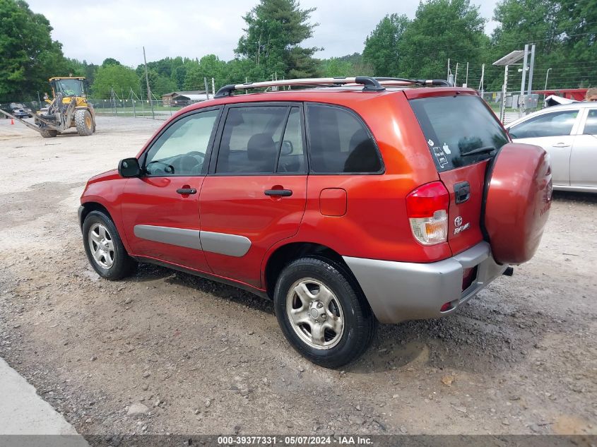 2003 Toyota Rav4 VIN: JTEGH20V830118246 Lot: 39377331