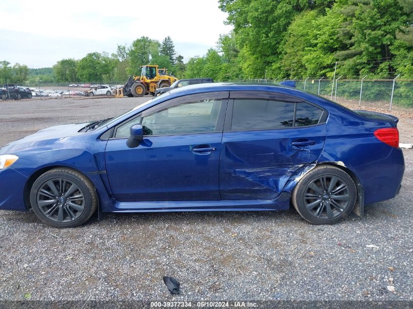 2017 Subaru Wrx VIN: JF1VA1B62H9814156 Lot: 39377334