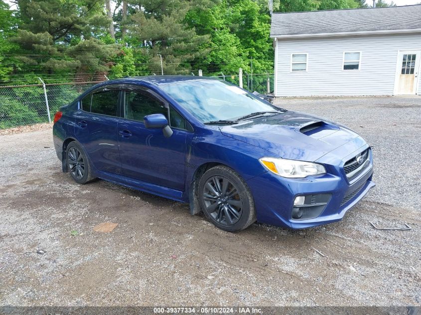 2017 Subaru Wrx VIN: JF1VA1B62H9814156 Lot: 39377334