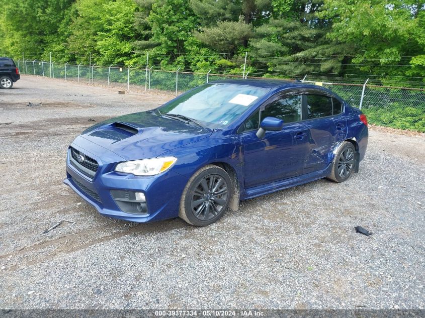 2017 Subaru Wrx VIN: JF1VA1B62H9814156 Lot: 39377334