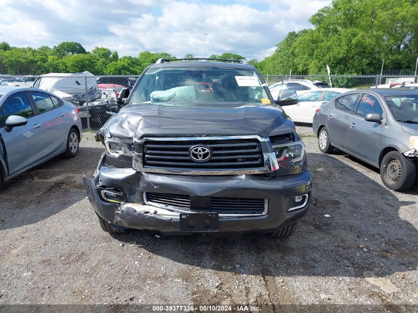 2018 Toyota Sequoia Limited VIN: 5TDJY5G14JS155979 Lot: 39377336