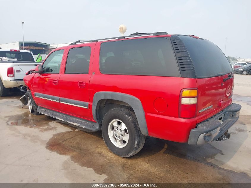 2002 Chevrolet Suburban 1500 Lt VIN: 3GNEC16Z42G223723 Lot: 39377365