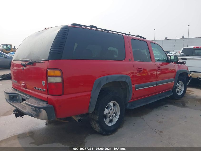 2002 Chevrolet Suburban 1500 Lt VIN: 3GNEC16Z42G223723 Lot: 39377365