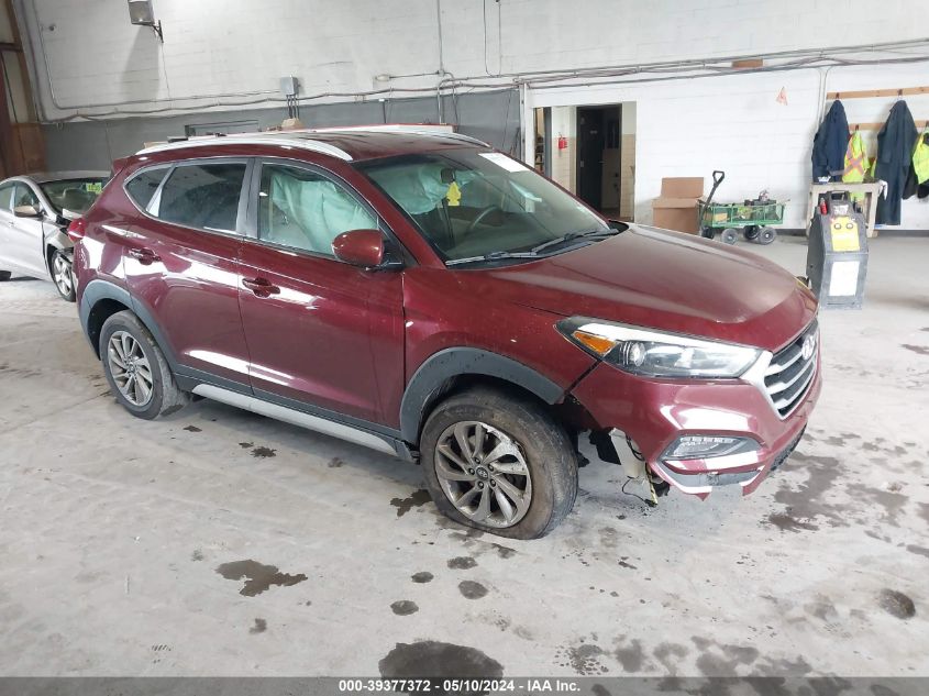 2018 Hyundai Tucson Sel VIN: KM8J3CA49JU643712 Lot: 39377372