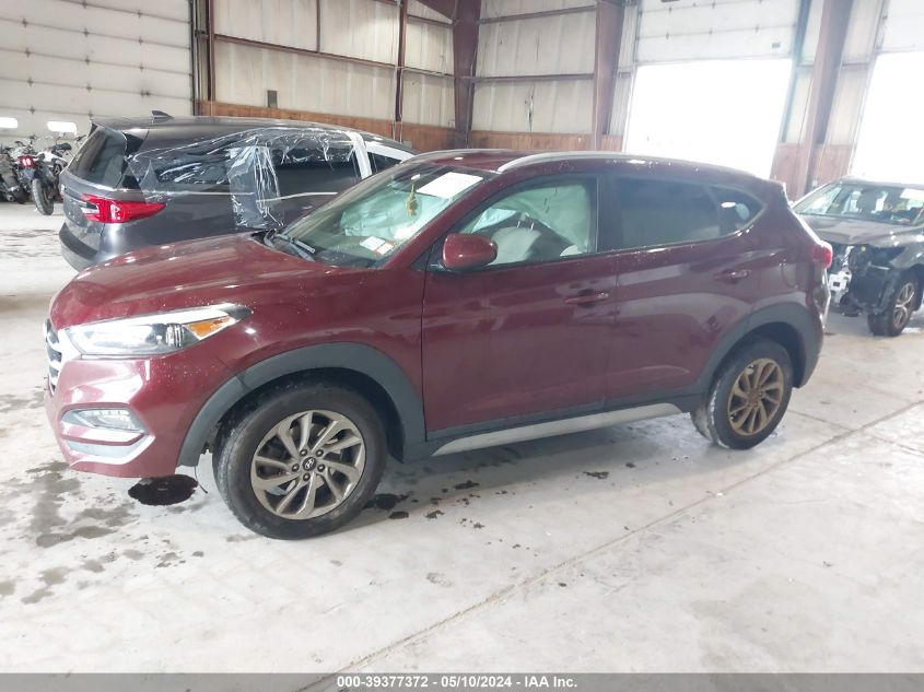 2018 Hyundai Tucson Sel VIN: KM8J3CA49JU643712 Lot: 39377372