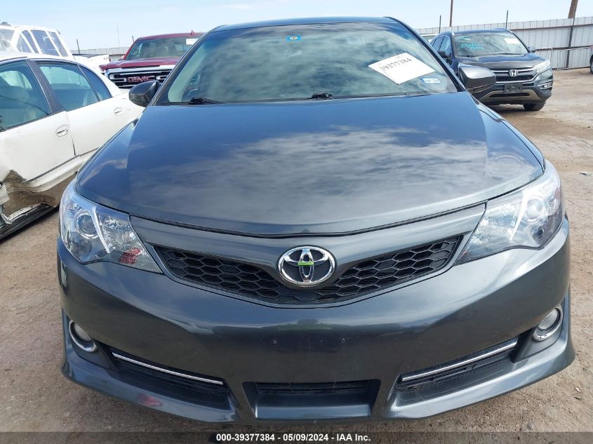 2012 Toyota Camry Se VIN: 4T1BF1FK7CU153893 Lot: 39377384