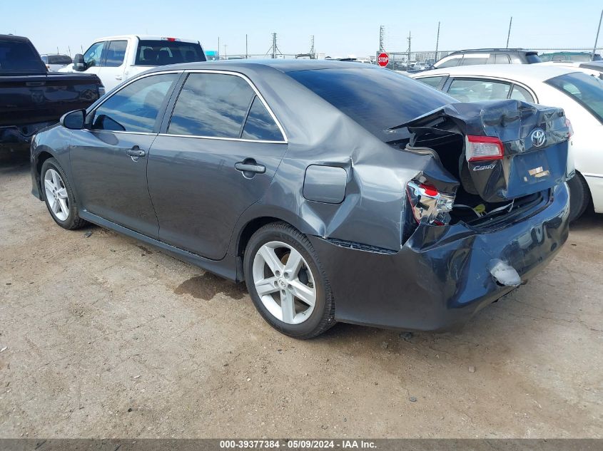 2012 Toyota Camry Se VIN: 4T1BF1FK7CU153893 Lot: 39377384