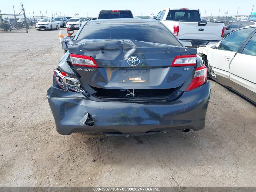 2012 Toyota Camry Se VIN: 4T1BF1FK7CU153893 Lot: 39377384