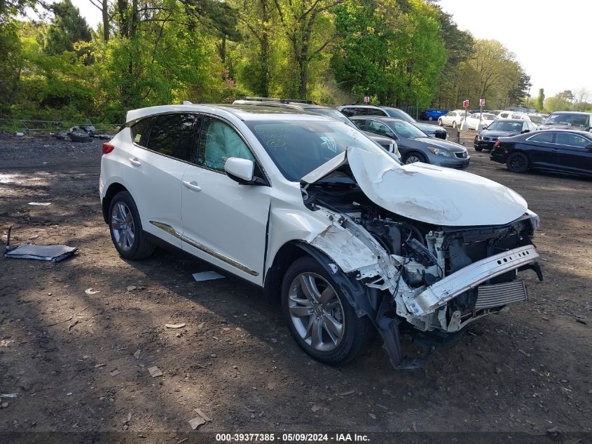 2019 Acura Rdx Advance Package VIN: 5J8TC2H75KL007742 Lot: 39377385