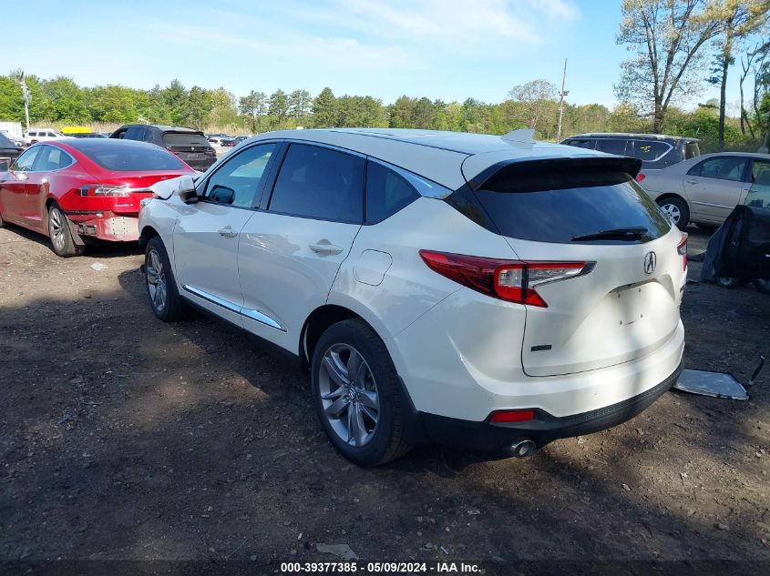 2019 Acura Rdx Advance Package VIN: 5J8TC2H75KL007742 Lot: 39377385