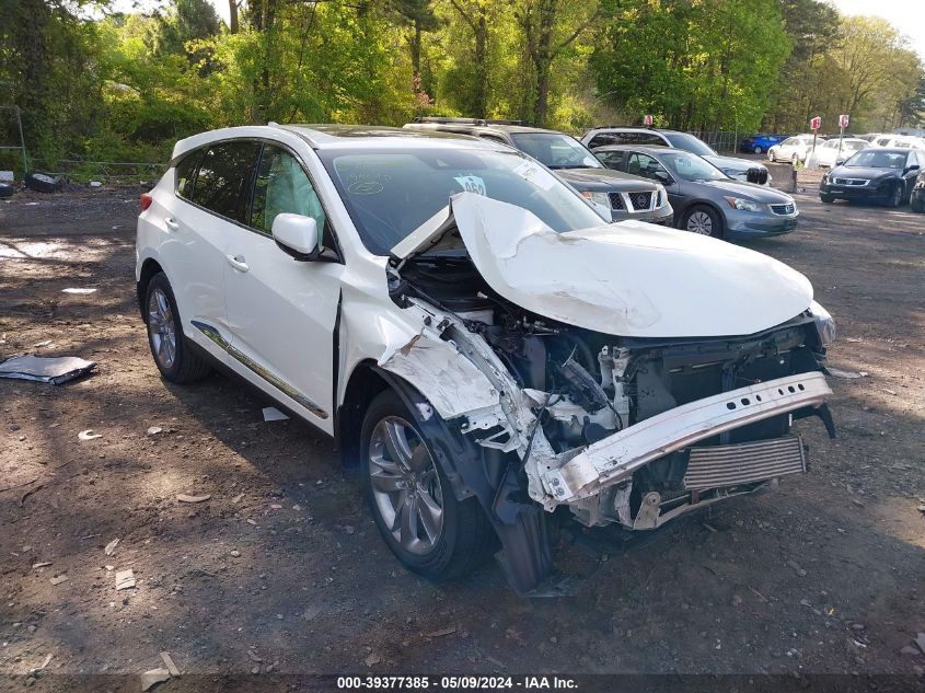 2019 Acura Rdx Advance Package VIN: 5J8TC2H75KL007742 Lot: 39377385