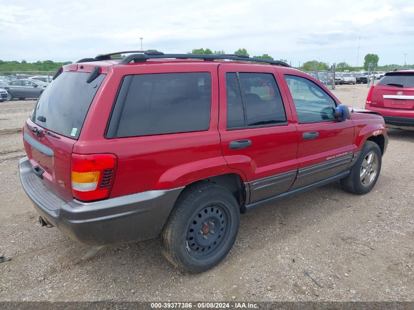 2004 Jeep Grand Cherokee Laredo VIN: 1J4GW48S04C420236 Lot: 39377386