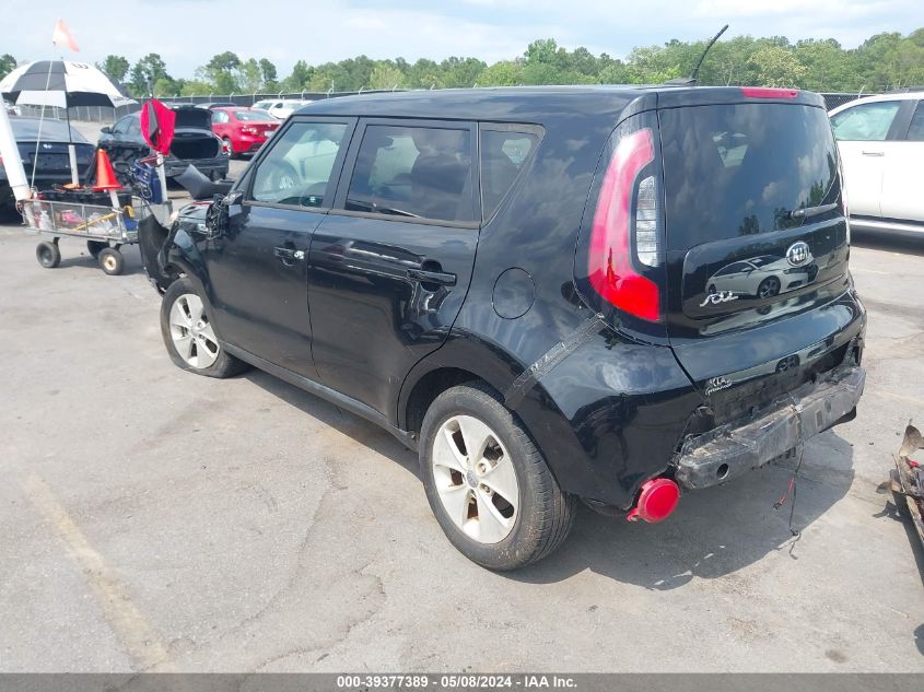 2015 Kia Soul VIN: KNDJN2A25F7775153 Lot: 39377389