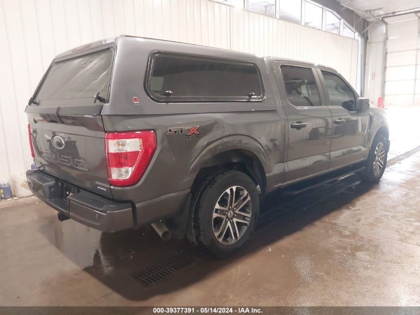 2022 Ford F-150 Xl VIN: 1FTEW1EP0NKD41023 Lot: 39377391