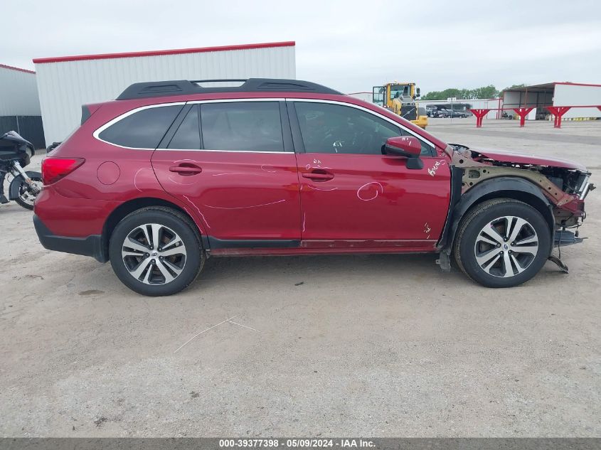 2019 Subaru Outback 3.6R Limited VIN: 4S4BSENC9K3232502 Lot: 39377398