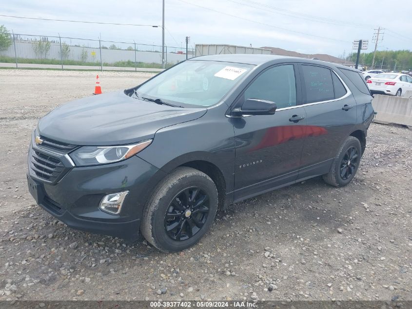 2020 Chevrolet Equinox Awd Lt 1.5L Turbo VIN: 2GNAXUEV6L6222587 Lot: 39377402