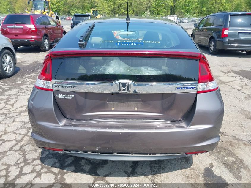 2013 Honda Insight Lx VIN: JHMZE2H59DS003637 Lot: 39377403