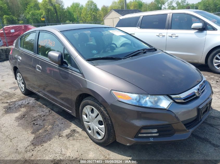 2013 Honda Insight Lx VIN: JHMZE2H59DS003637 Lot: 39377403