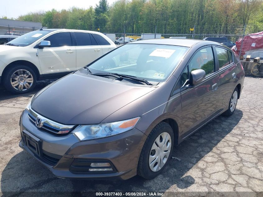 2013 Honda Insight Lx VIN: JHMZE2H59DS003637 Lot: 39377403