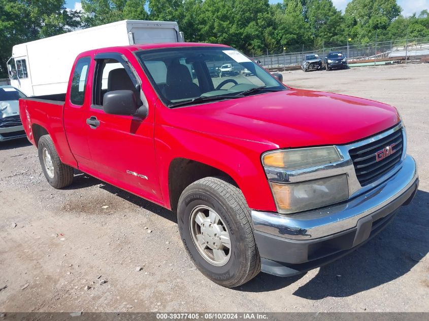 2005 GMC Canyon Sl VIN: 1GTCS196X58140361 Lot: 39377405