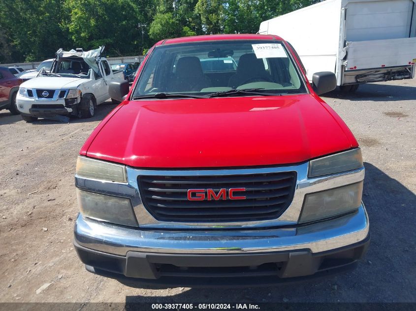 2005 GMC Canyon Sl VIN: 1GTCS196X58140361 Lot: 39377405