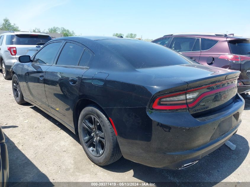 VIN 2C3CDXBGXKH655080 2019 DODGE CHARGER SXT RWD