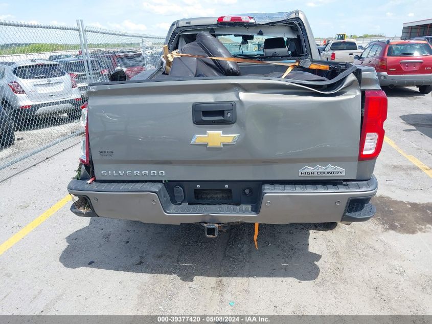 2017 Chevrolet Silverado 1500 High Country VIN: 3GCUKTEC1HG355394 Lot: 39377420