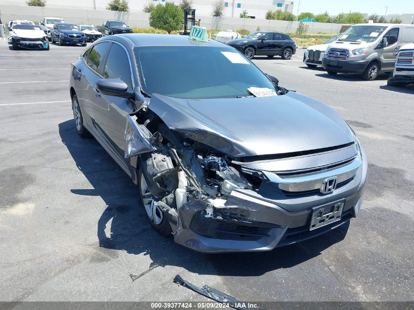 2018 Honda Civic Lx VIN: 2HGFC2F52JH601957 Lot: 39377424